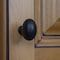 Gliderite Hardware 1-1/8 in. Matte Black Oval Cabinet Knob, 10PK 5417-MB-10 - alternate 4